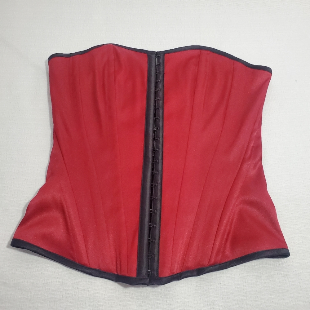 Gorgouse Overbust Corset Deep Red size S-XS